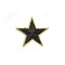 Embroidered Iron On Star Patch Applique for Clothing Bags and DIY Projects